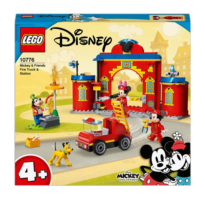 Lego Disney Mickey Mouse Fire Engine & Station 10776